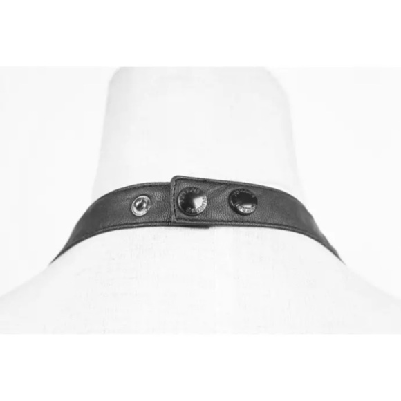 NWT - Punk Rave Rebella Bodice Halter in Black - Size XL - Picture 9 of 15